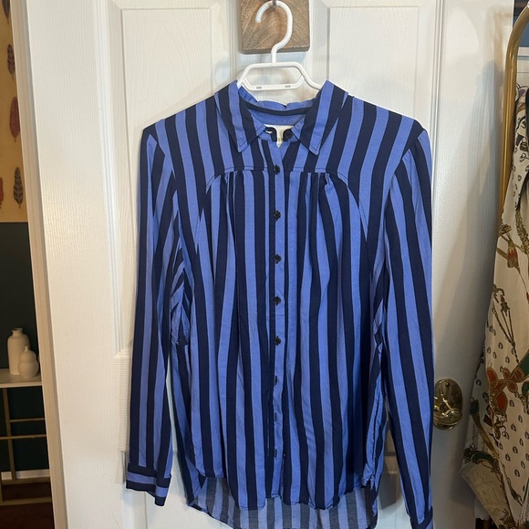 Maeve Striped Blouse - Picture 1 of 4